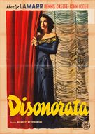 Dishonored Lady - Italian Movie Poster (xs thumbnail)
