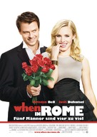 When in Rome - German Movie Poster (xs thumbnail)