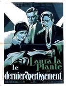 The Last Warning - French Movie Poster (xs thumbnail)