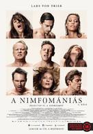 Nymphomaniac - Hungarian Movie Poster (xs thumbnail)