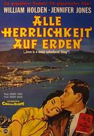 Love Is a Many-Splendored Thing - German Movie Poster (xs thumbnail)