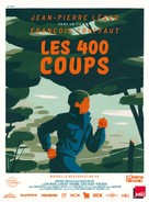 Les quatre cents coups - French Re-release movie poster (xs thumbnail)