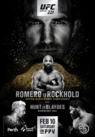 UFC 221: Romero vs. Rockhold - British Movie Poster (xs thumbnail)