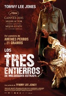 The Three Burials of Melquiades Estrada - Spanish Movie Poster (xs thumbnail)