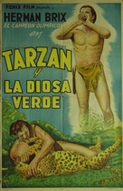 Tarzan and the Green Goddess - Argentinian Movie Poster (xs thumbnail)
