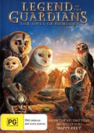 Legend of the Guardians: The Owls of Ga&#039;Hoole - Australian DVD movie cover (xs thumbnail)