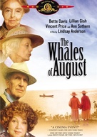 The Whales of August - DVD movie cover (xs thumbnail)