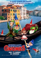 Sherlock Gnomes - Italian Movie Poster (xs thumbnail)