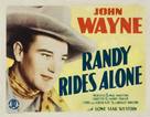Randy Rides Alone - Movie Poster (xs thumbnail)