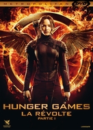 The Hunger Games: Mockingjay - Part 1 - French DVD movie cover (xs thumbnail)