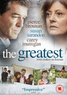The Greatest - British DVD movie cover (xs thumbnail)
