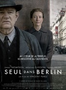 Alone in Berlin - French Movie Poster (xs thumbnail)