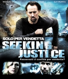Seeking Justice - Italian Blu-Ray movie cover (xs thumbnail)