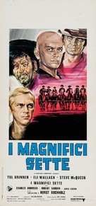 The Magnificent Seven - Italian Movie Poster (xs thumbnail)