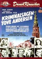 Kriminalsagen Tove Andersen - Danish DVD movie cover (xs thumbnail)