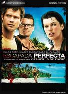 A Perfect Getaway - Spanish Movie Poster (xs thumbnail)