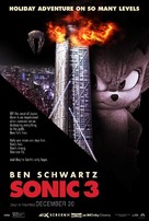 Sonic the Hedgehog 3 - Movie Poster (xs thumbnail)