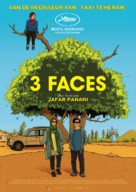 Three Faces - Dutch Movie Poster (xs thumbnail)