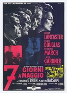 Seven Days in May - Italian Movie Poster (xs thumbnail)