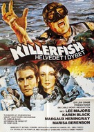 Killer Fish - Danish Movie Poster (xs thumbnail)