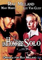 A Man Alone - Spanish DVD movie cover (xs thumbnail)