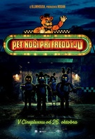Five Nights at Freddy&#039;s - Slovenian Movie Poster (xs thumbnail)
