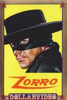 El Zorro cabalga otra vez - Finnish VHS movie cover (xs thumbnail)