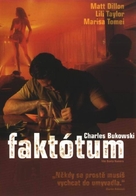 Factotum - Czech Movie Poster (xs thumbnail)