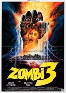 Zombi 3 - Italian Movie Poster (xs thumbnail)