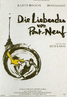 Les amants du Pont-Neuf - German Movie Poster (xs thumbnail)