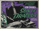 Son of Dracula - British Re-release movie poster (xs thumbnail)