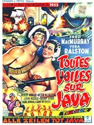 Fair Wind to Java - Belgian Movie Poster (xs thumbnail)