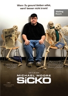 Sicko - German Movie Poster (xs thumbnail)