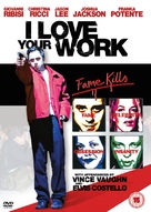I Love Your Work - British DVD movie cover (xs thumbnail)