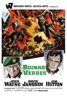 The Green Berets - Spanish Movie Poster (xs thumbnail)