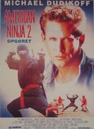 American Ninja 2: The Confrontation - Danish Movie Poster (xs thumbnail)