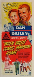 When Willie Comes Marching Home - Australian Movie Poster (xs thumbnail)