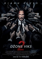 John Wick: Chapter Two - Latvian Movie Poster (xs thumbnail)