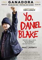 I, Daniel Blake - Argentinian Movie Poster (xs thumbnail)
