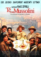 Tea with Mussolini - Spanish Movie Poster (xs thumbnail)