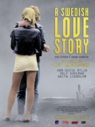 En k&auml;rlekshistoria - French Movie Poster (xs thumbnail)
