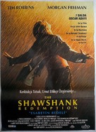 The Shawshank Redemption - Turkish Movie Poster (xs thumbnail)