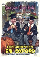 A Chump at Oxford - Spanish Theatrical movie poster (xs thumbnail)