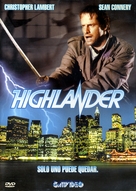 Highlander - Argentinian Movie Cover (xs thumbnail)
