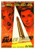 A Bullet Is Waiting - Spanish Movie Poster (xs thumbnail)