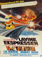 Avalanche Express - Danish Movie Poster (xs thumbnail)