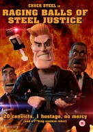 Raging Balls of Steel Justice - British Movie Cover (xs thumbnail)