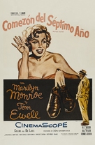 The Seven Year Itch - Argentinian Movie Poster (xs thumbnail)