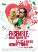 Ensemble, nous allons vivre une tr&egrave;s tr&egrave;s belle histoire d&#039;amour - French Movie Poster (xs thumbnail)