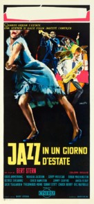 Jazz on a Summer&#039;s Day - Italian Movie Poster (xs thumbnail)